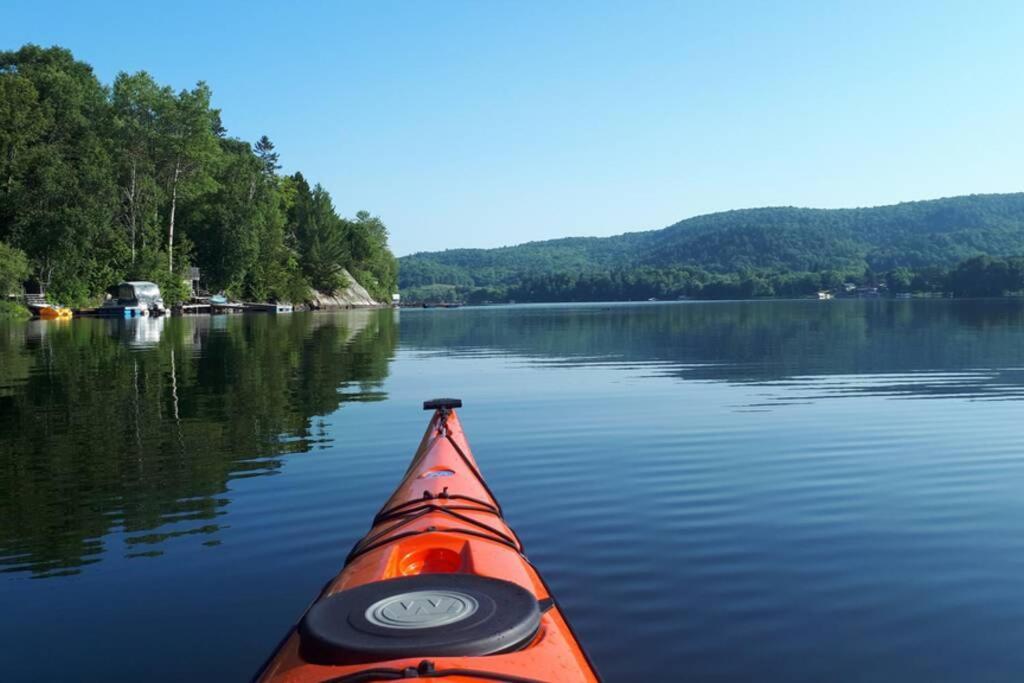 Le Nid Dore Sur Le Lac Val des Monts المظهر الخارجي الصورة